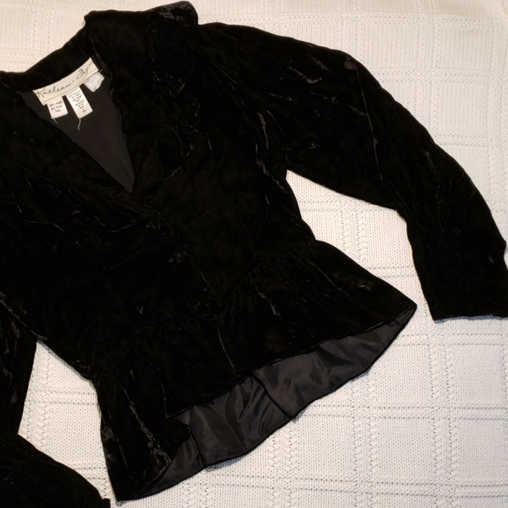 Vintage velvet jacket